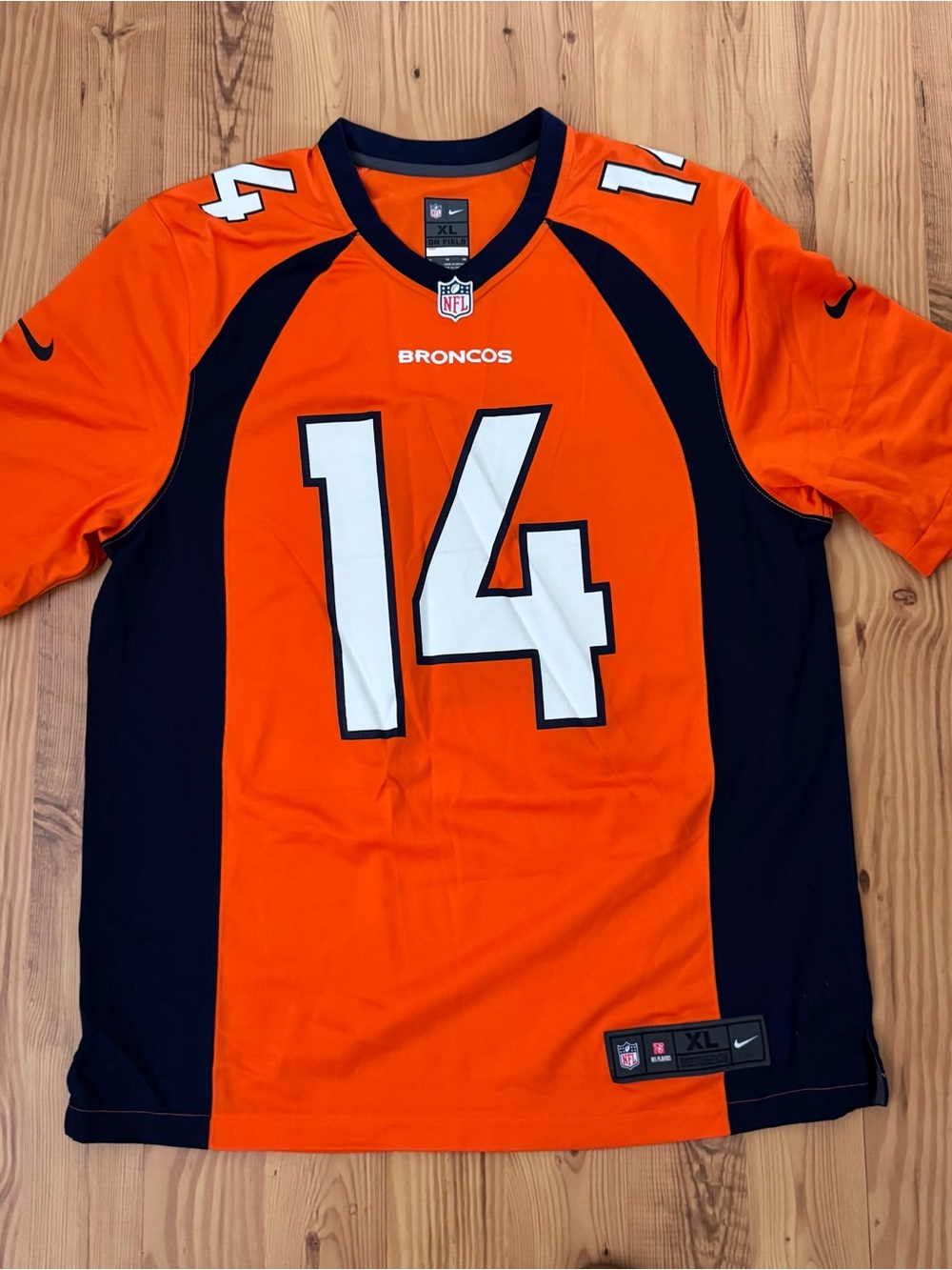 Nike Denver Broncos #14 Courtland Sutton Jersey - Men's XL